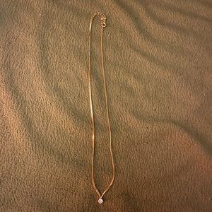 Gold Diamond Necklace